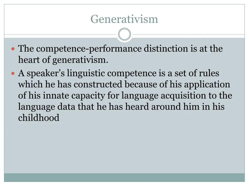 generativism 10