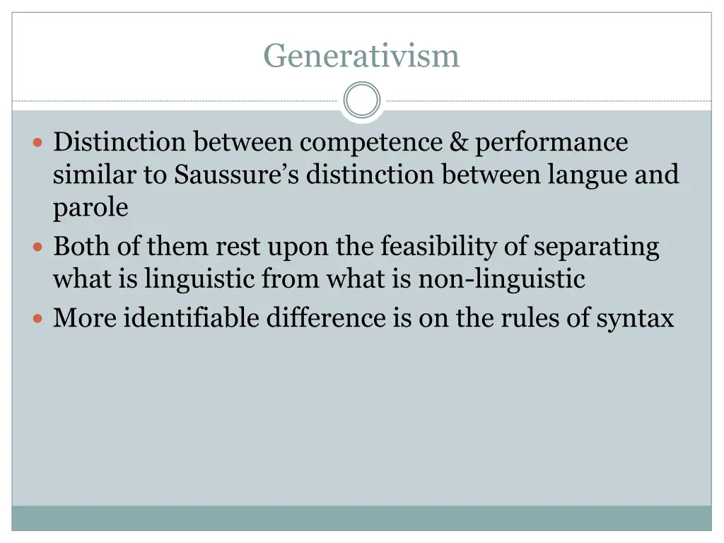 generativism 12