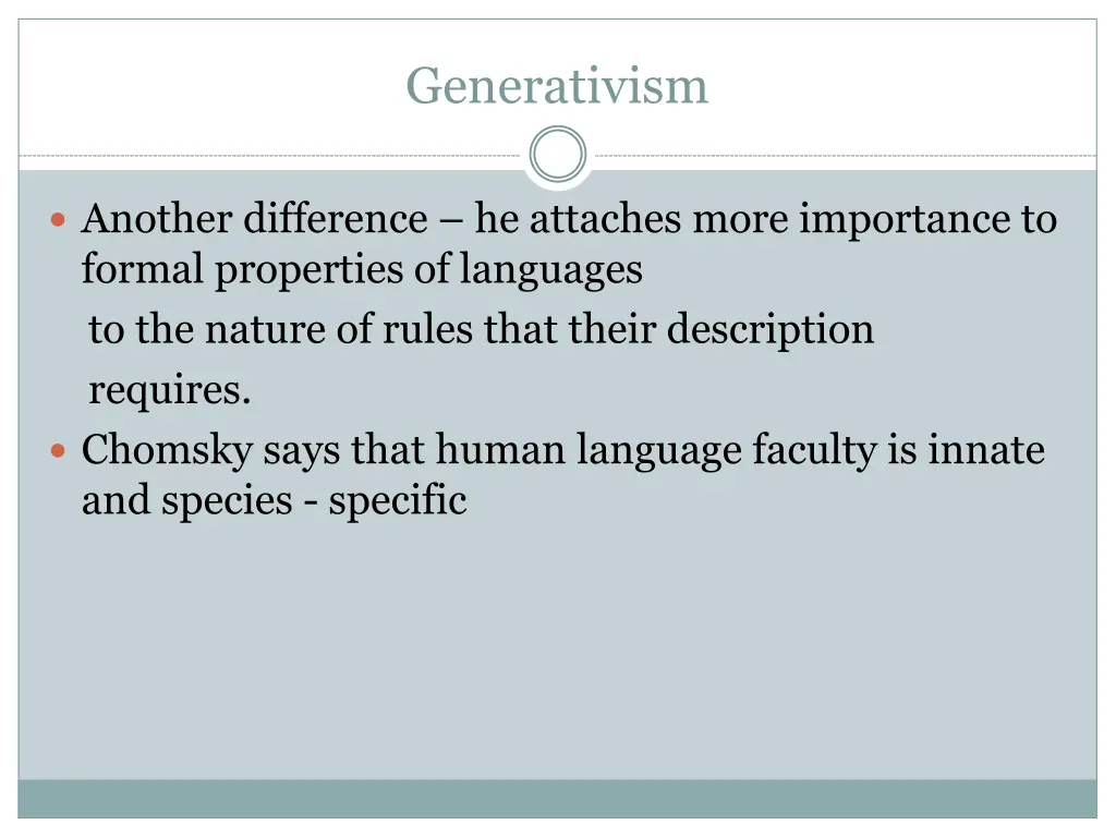 generativism 5