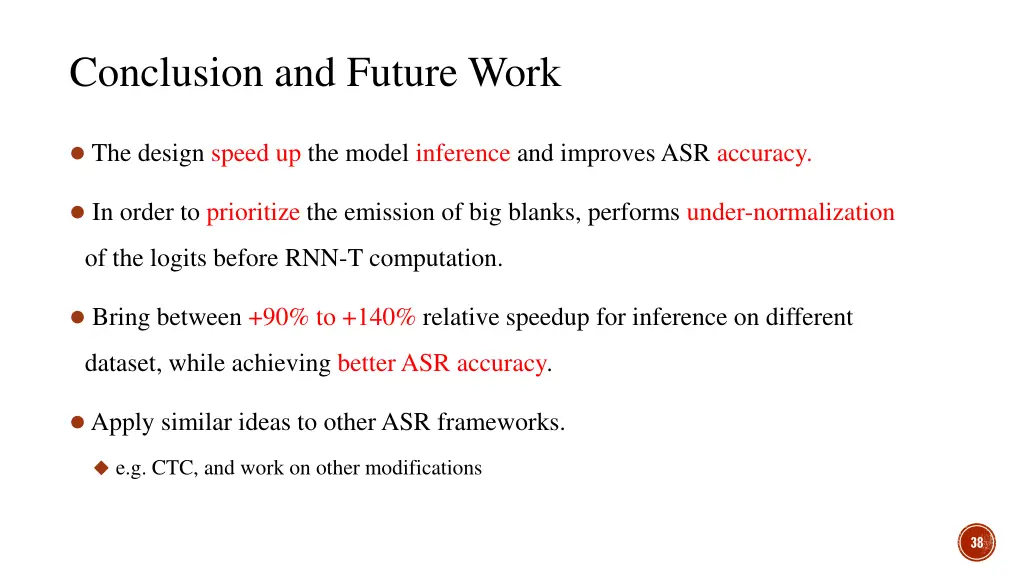 conclusion and future work 1