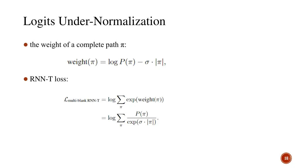 logits under normalization 2