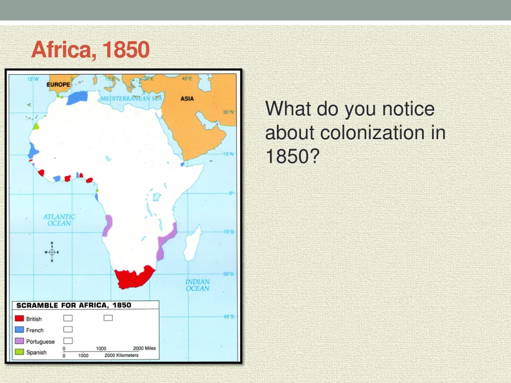 africa 1850