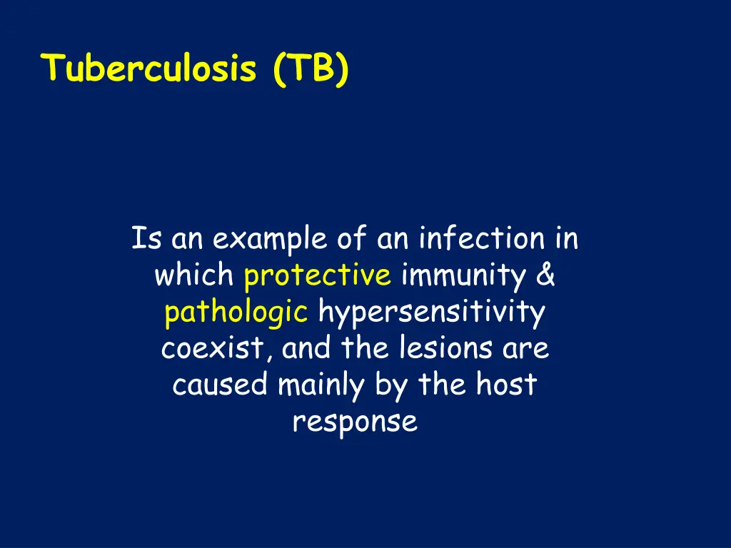 tuberculosis tb