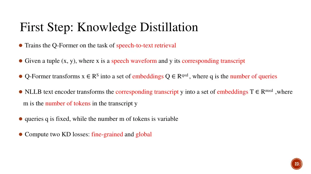 first step knowledge distillation 1
