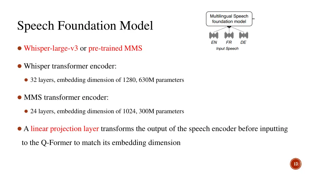 speech foundation model