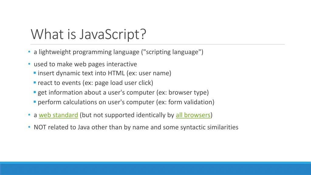 what is javascript