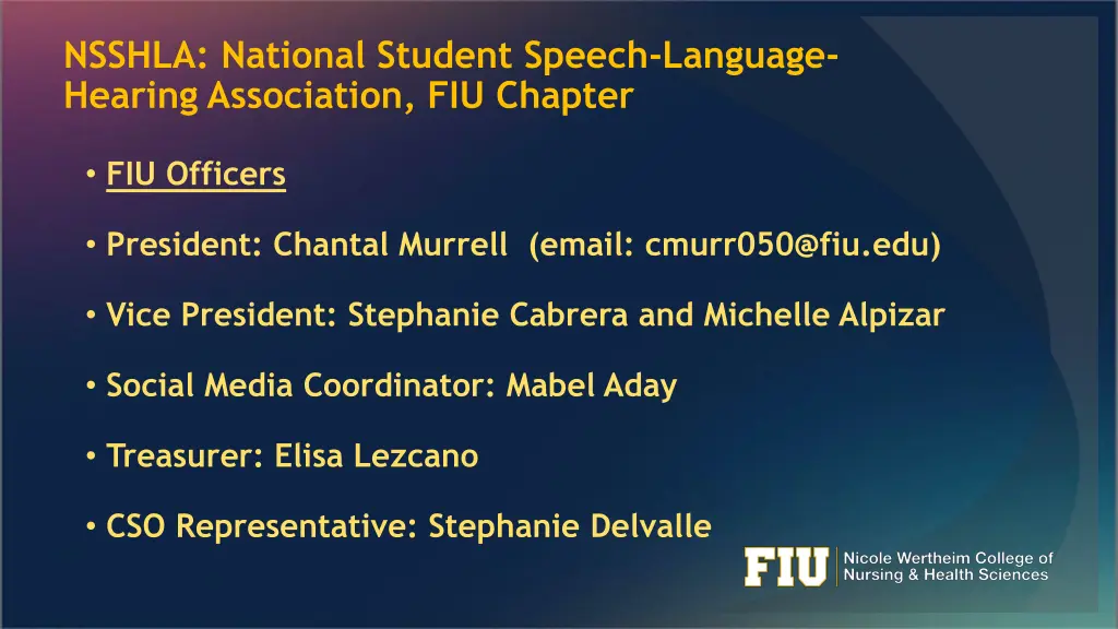 nsshla national student speech language hearing