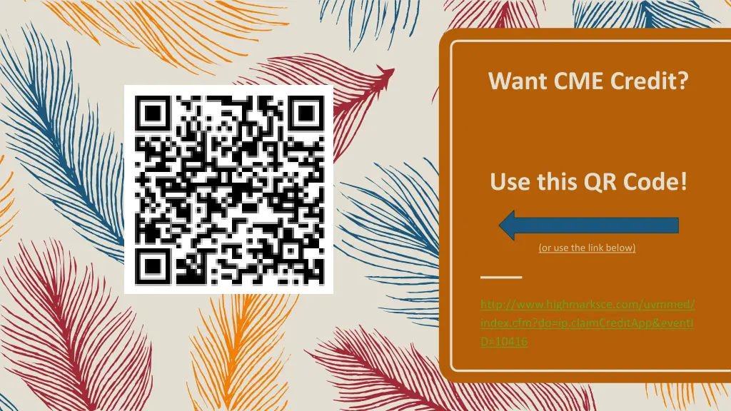 want cme credit