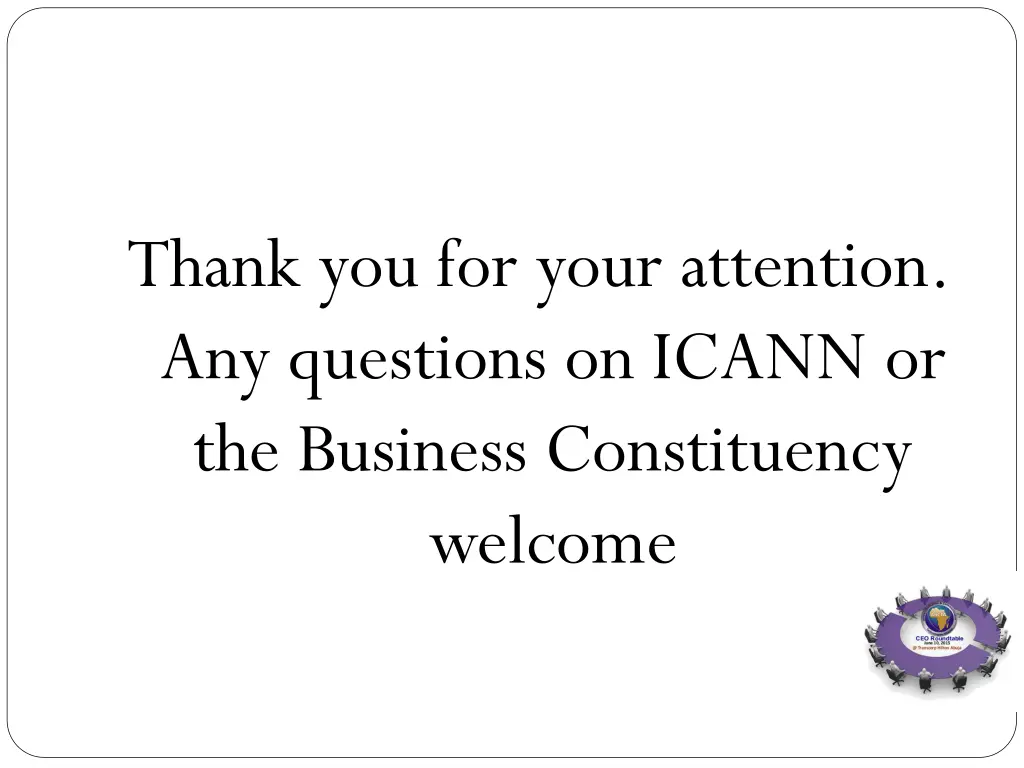 thank you for your attention any questions
