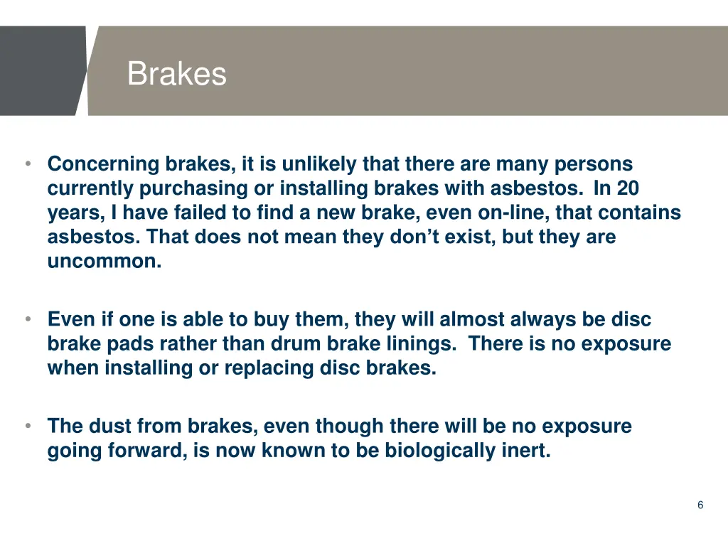 brakes