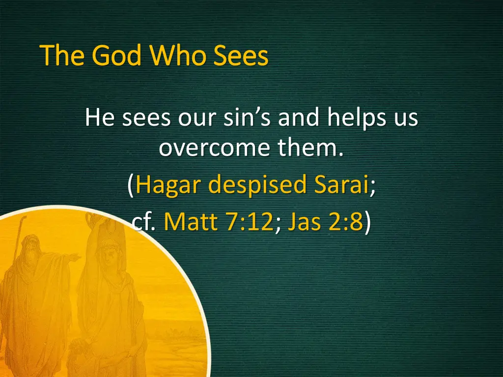 the god who sees the god who sees 1