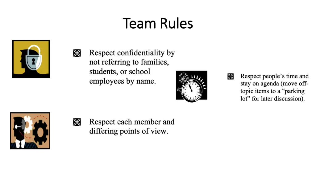 team rules team rules