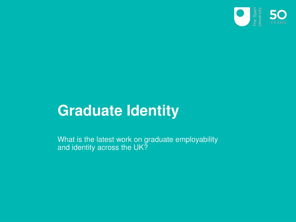 graduate identity