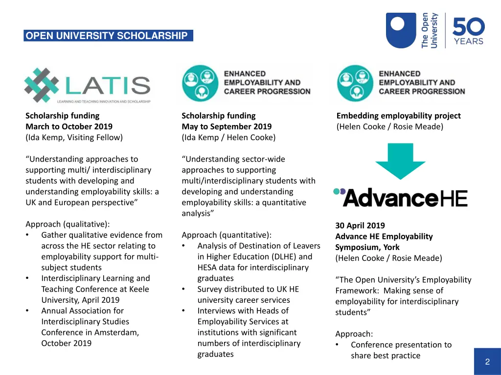 open university scholarship