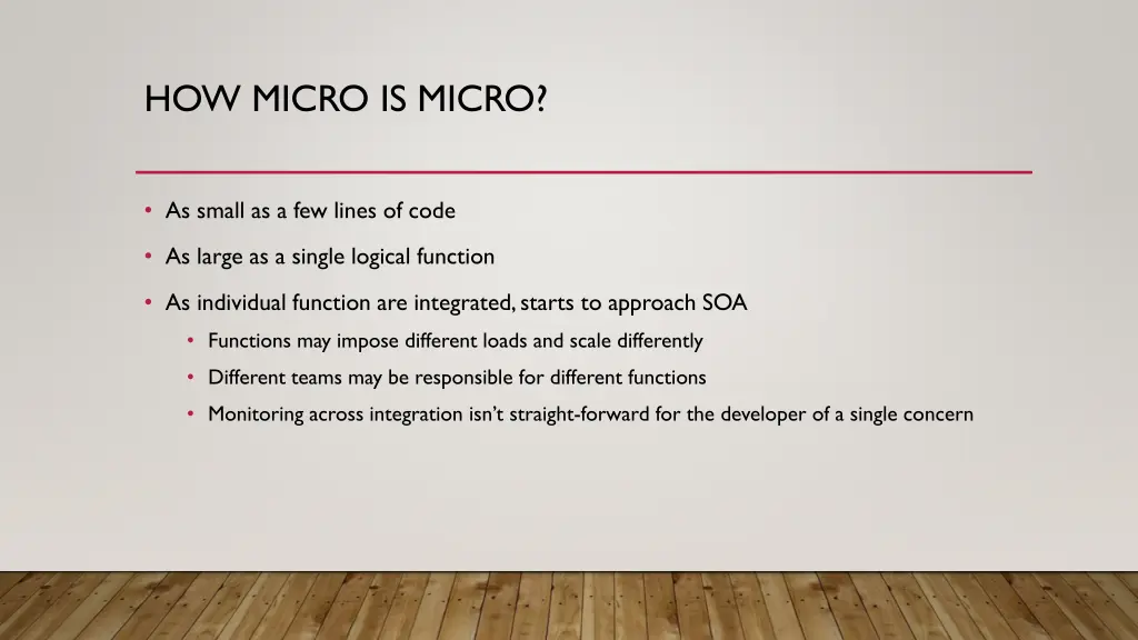 how micro is micro