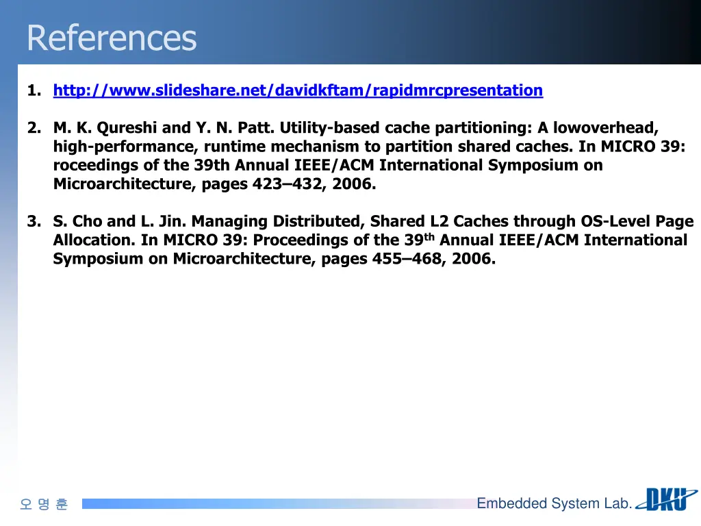 references 1