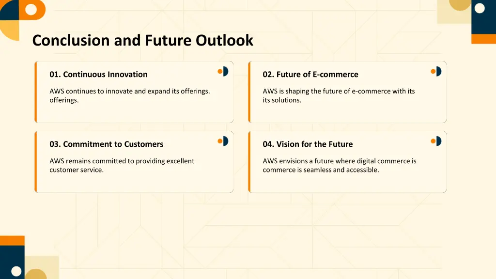conclusion and future outlook