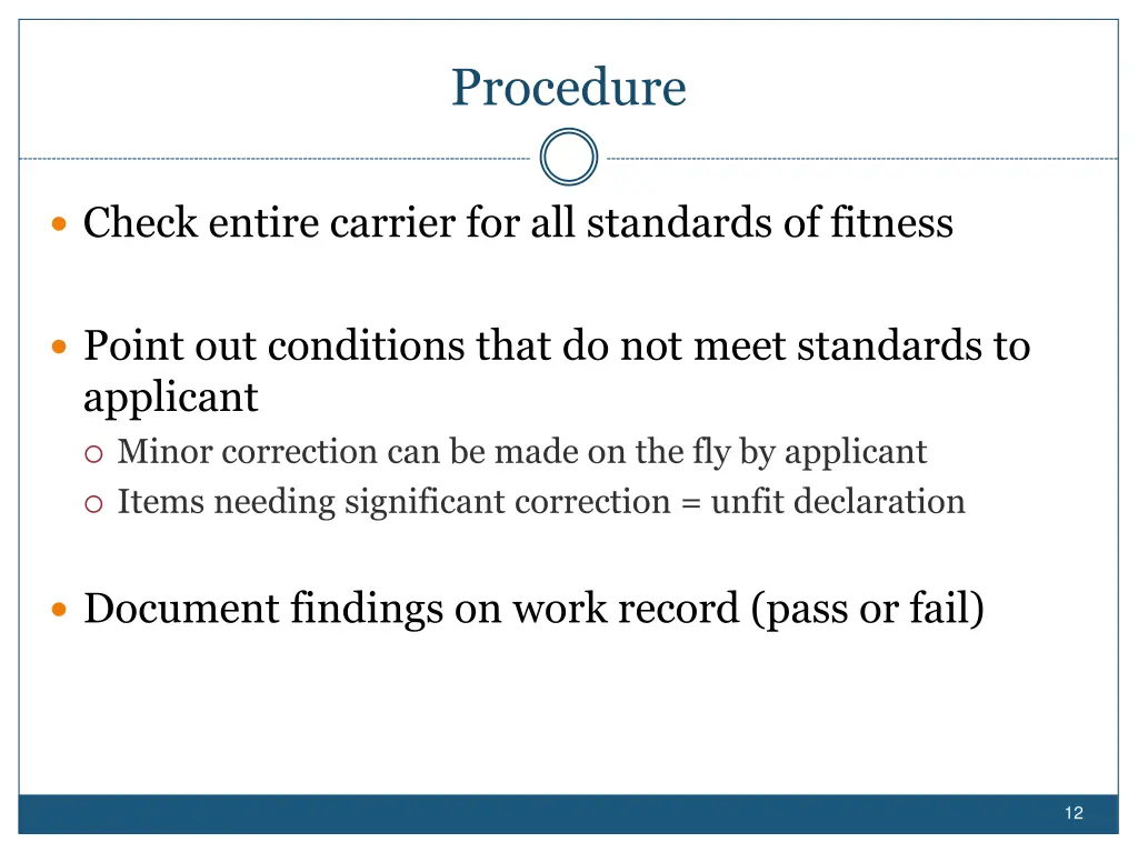 procedure