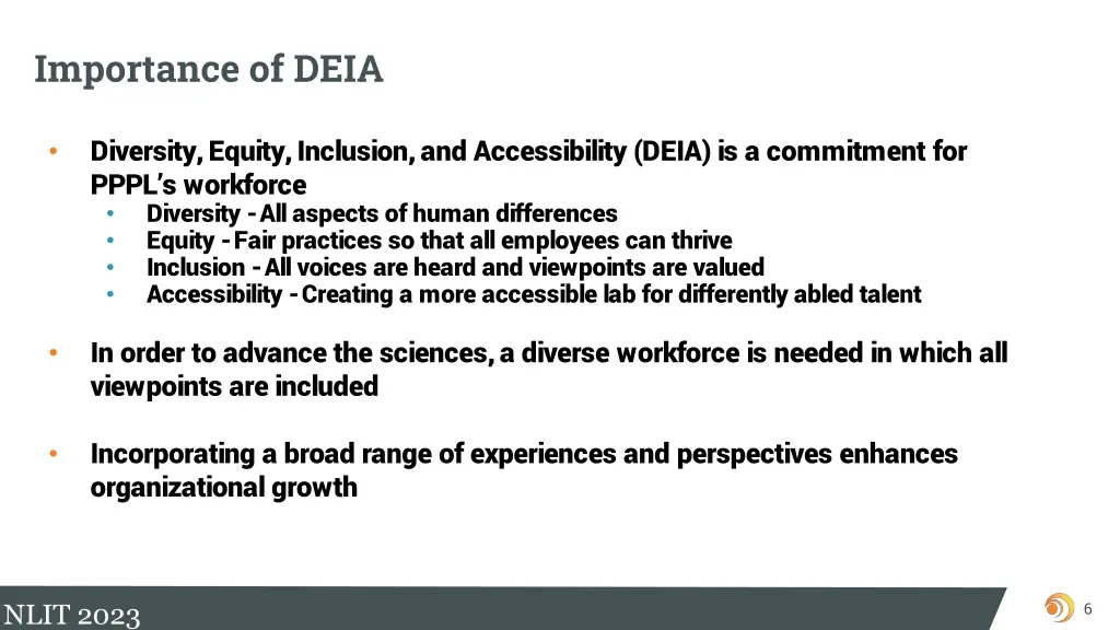 importance of deia