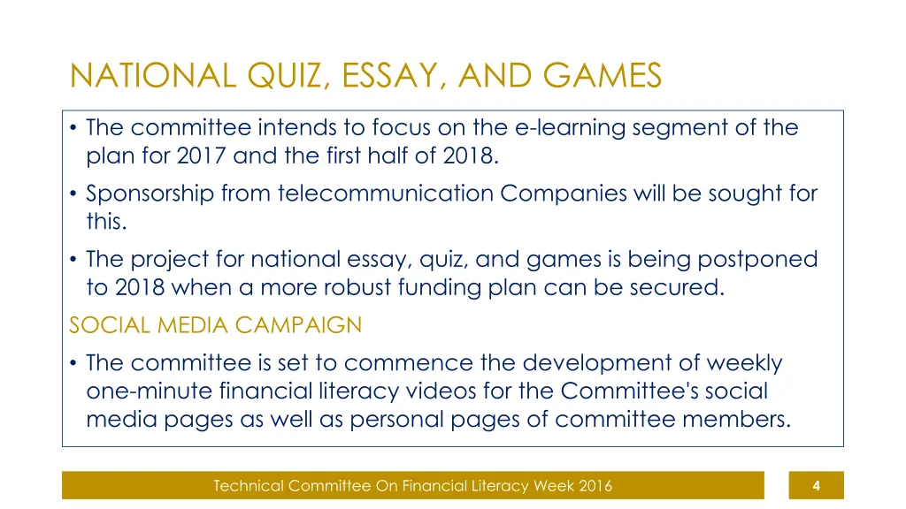 national quiz essay and games