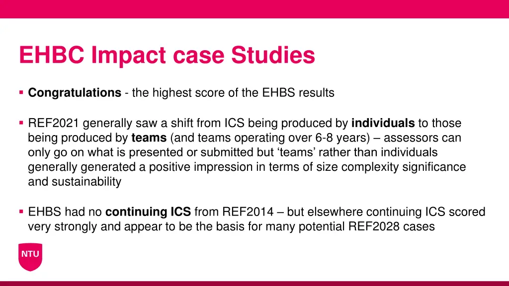 ehbc impact case studies