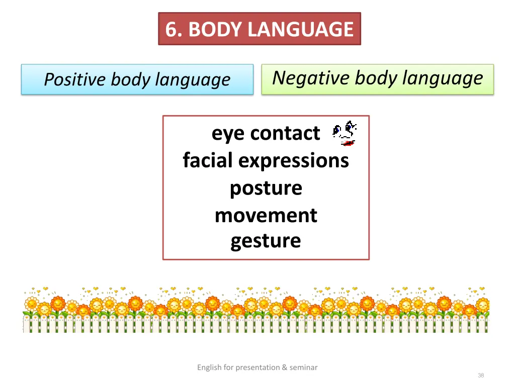6 body language 1