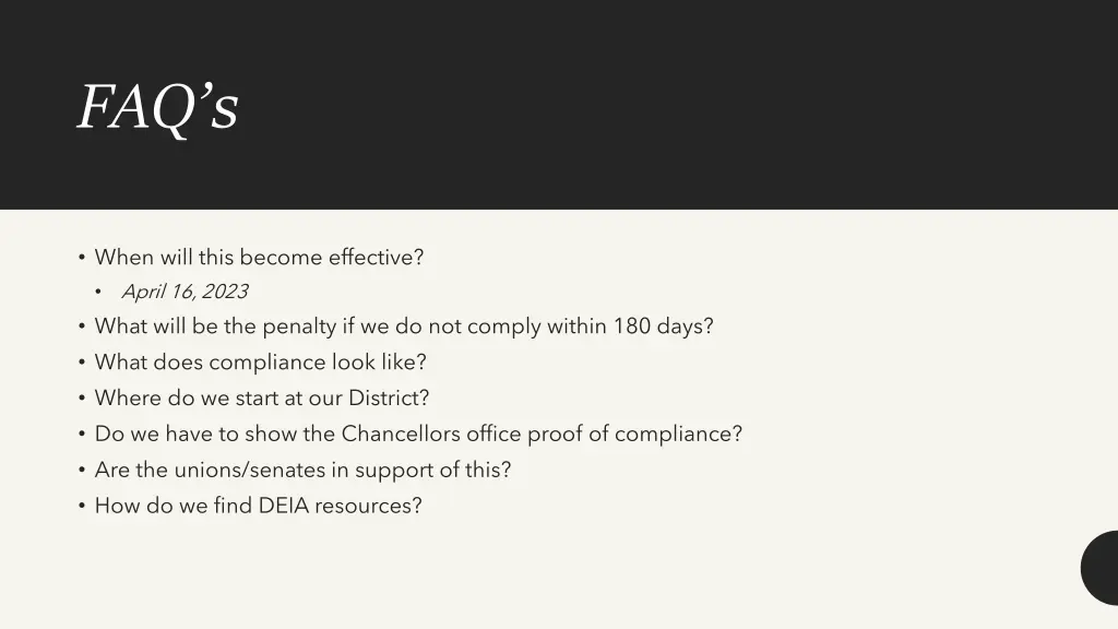 faq s