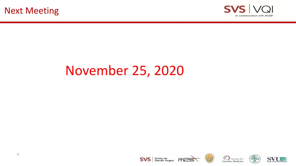 next meeting