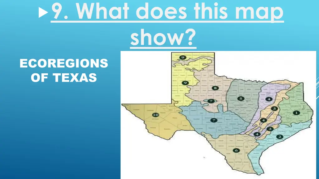 9 what does this map show