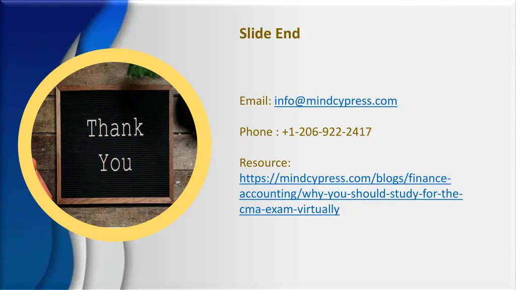 slide end
