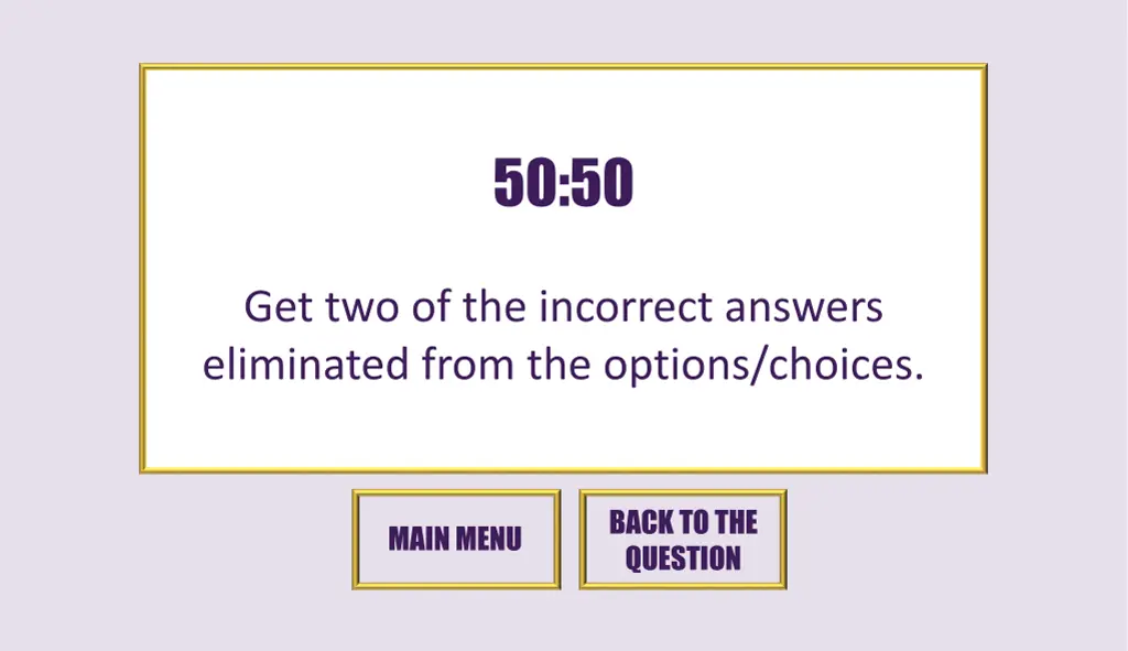 50 50