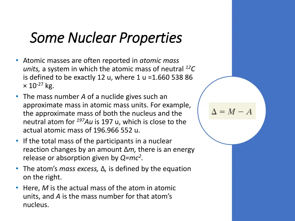 some nuclear properties some nuclear properties 1