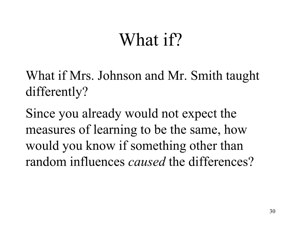 what if 1