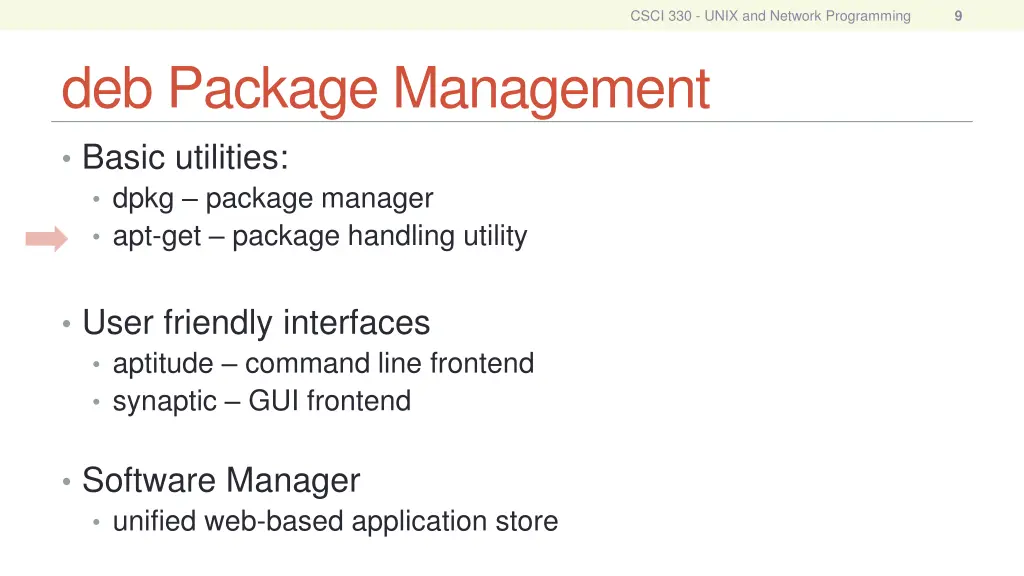 csci 330 unix and network programming 8