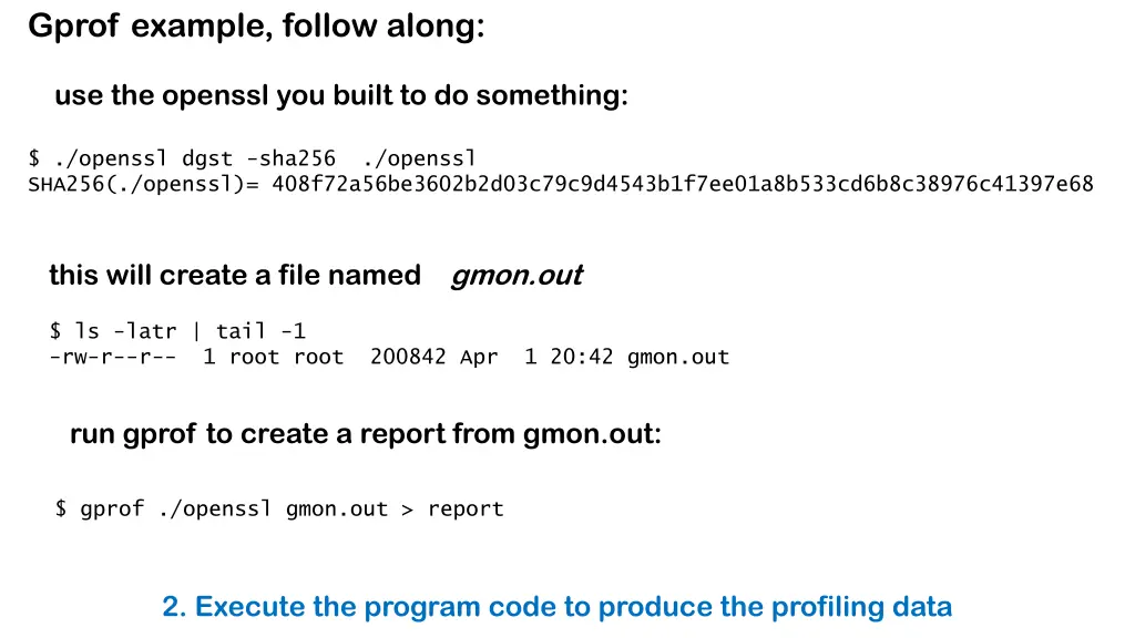 gprof example follow along 2