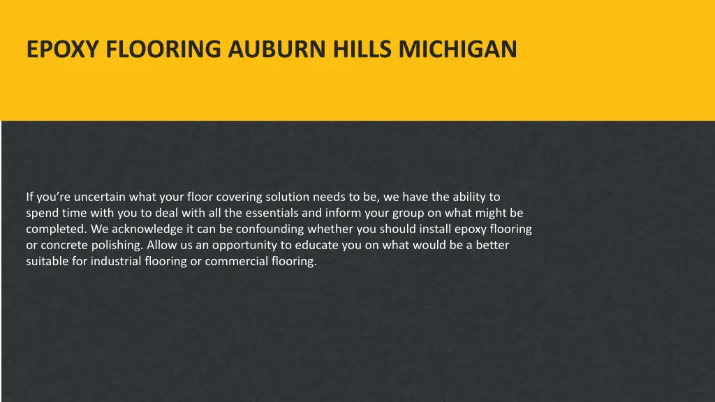 epoxy flooring auburn hills michigan 4