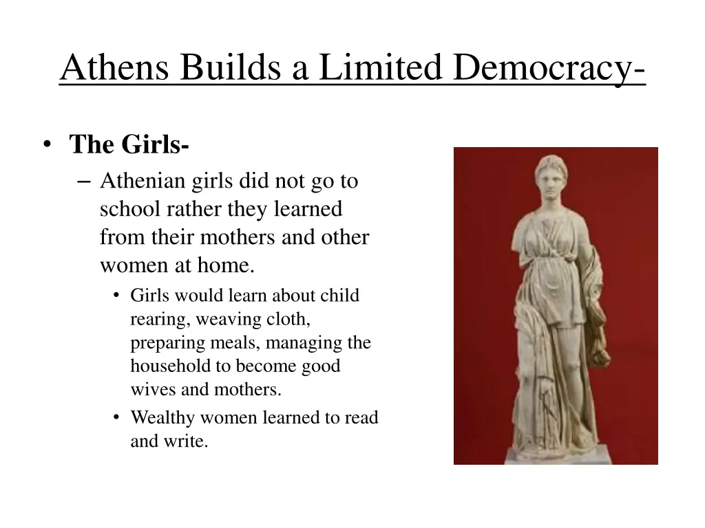athens builds a limited democracy 5