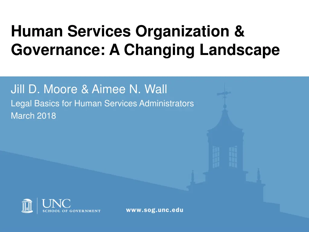 human services organization governance a changing