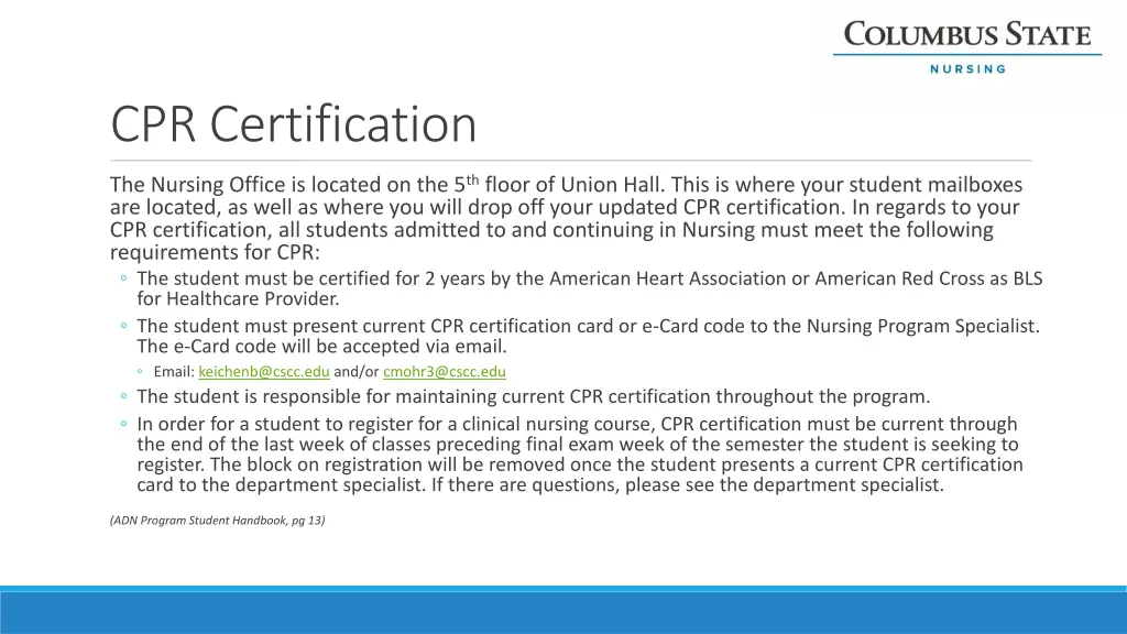 cpr certification