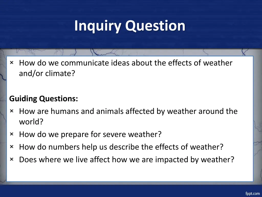 inquiry question