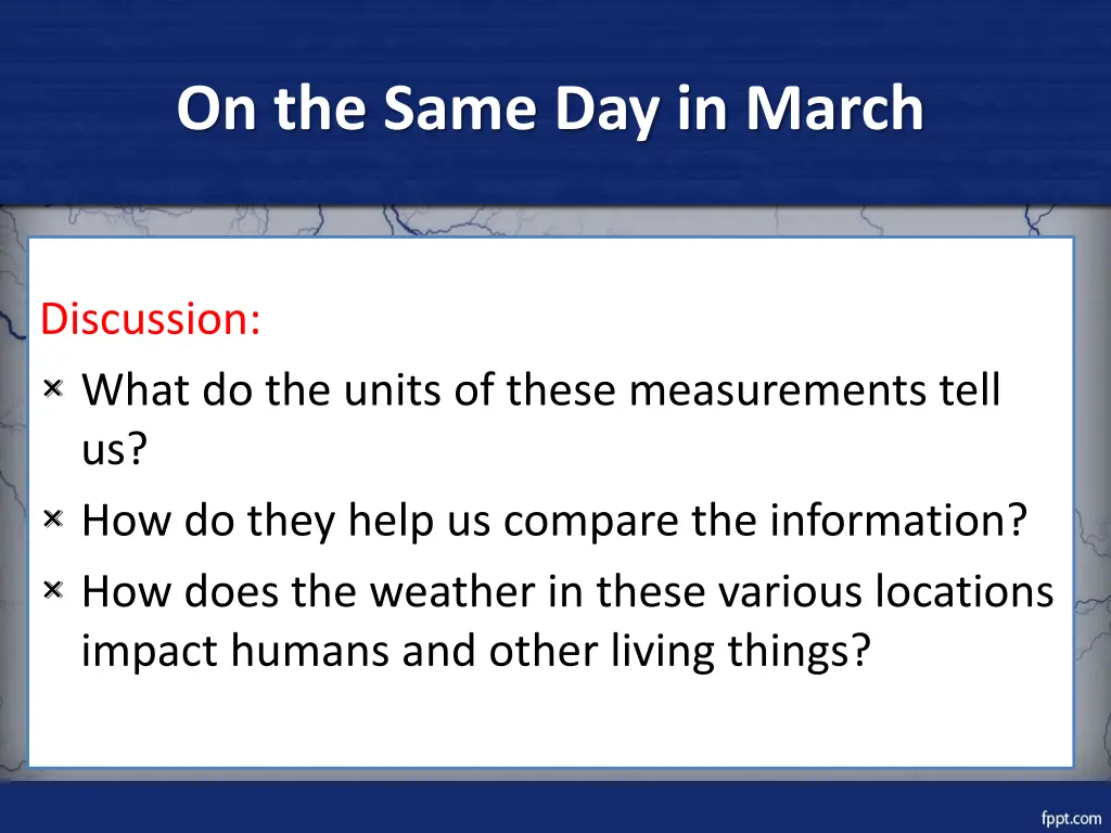 on the same day in march 1