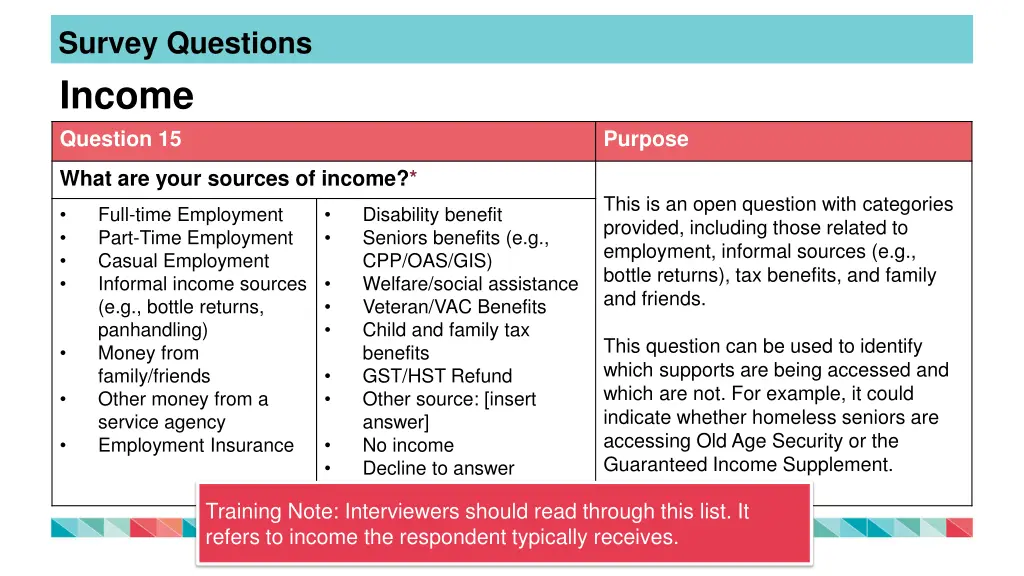 survey questions 18