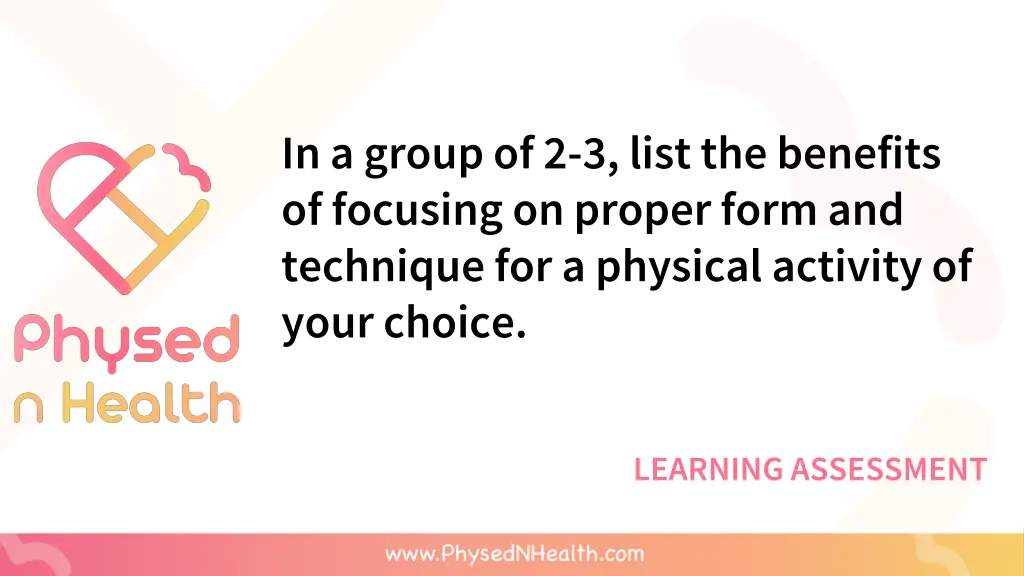 in a group of 2 3 list the benefits of focusing