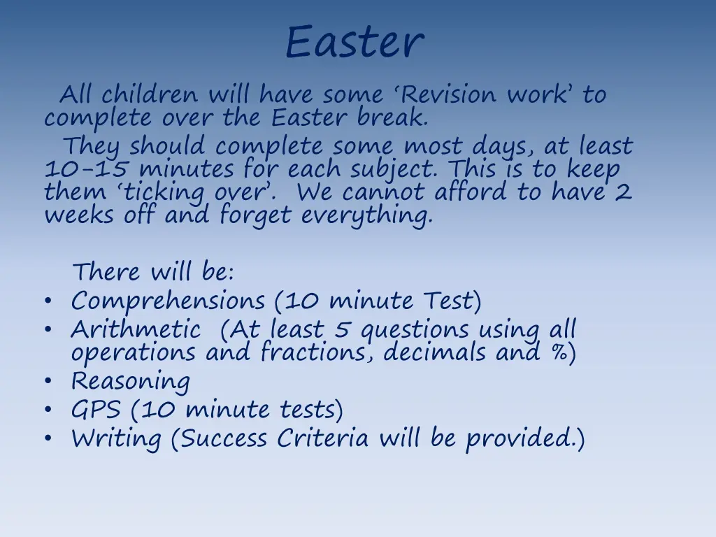 easter
