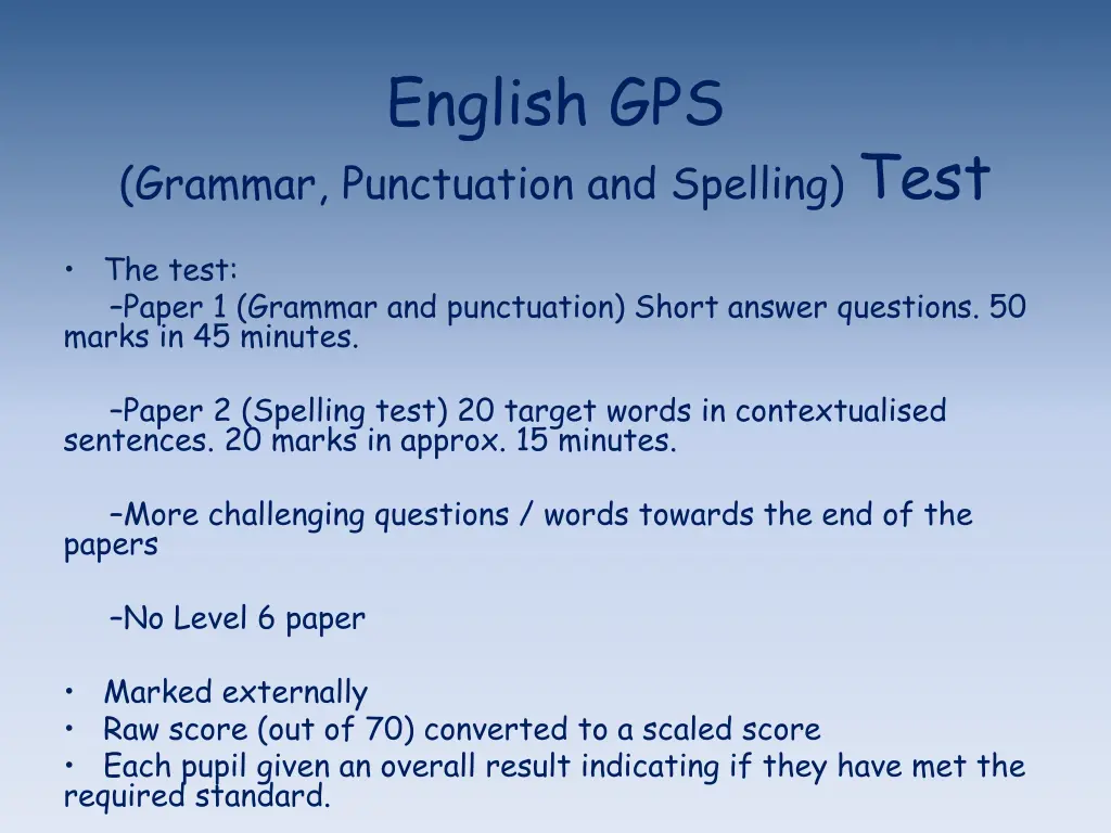 english gps