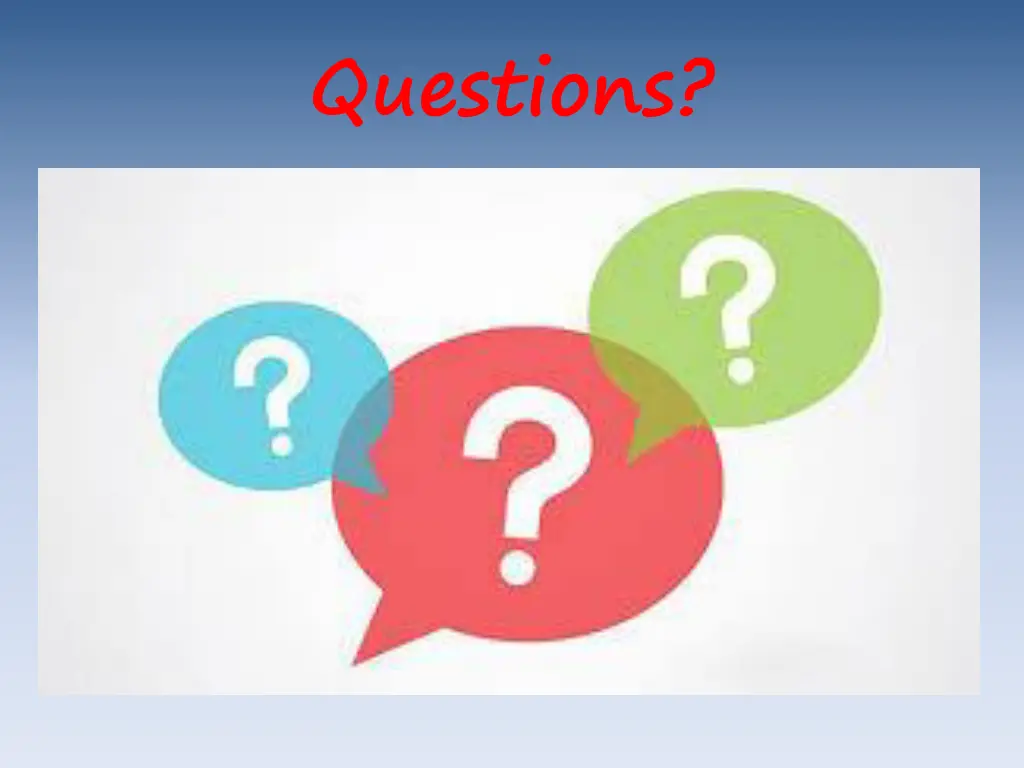 questions