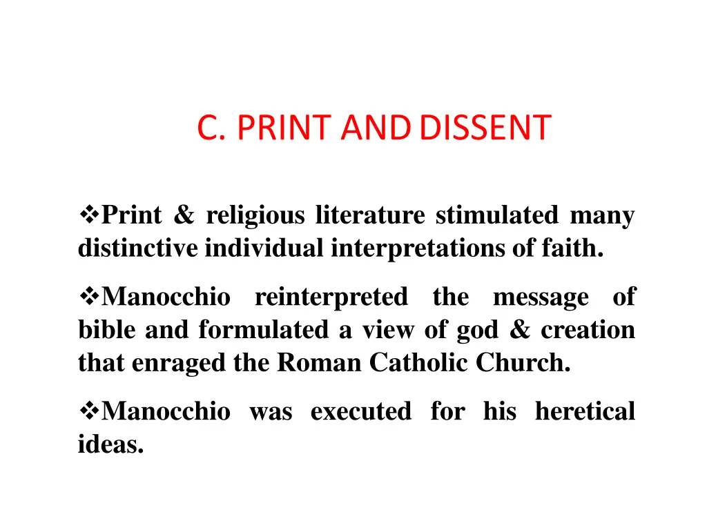 c print anddissent