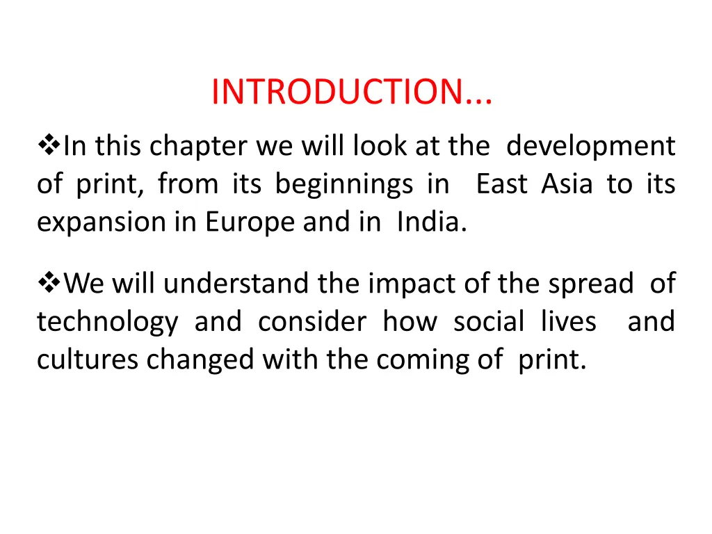introduction