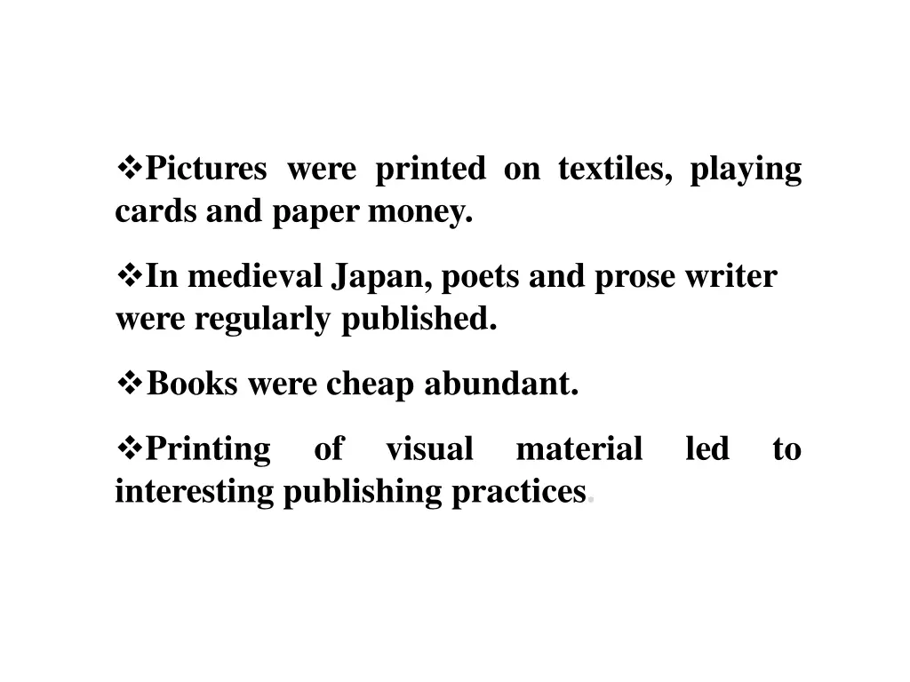 pictures were printed on textiles playing cards