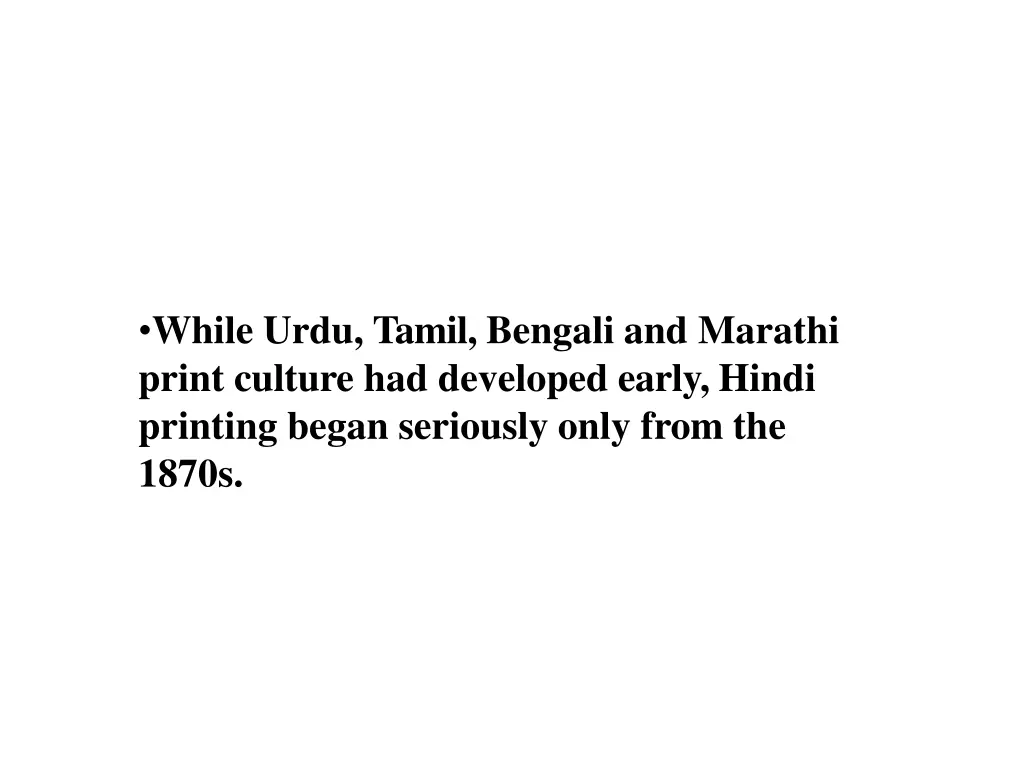 while urdu tamil bengali and marathi print